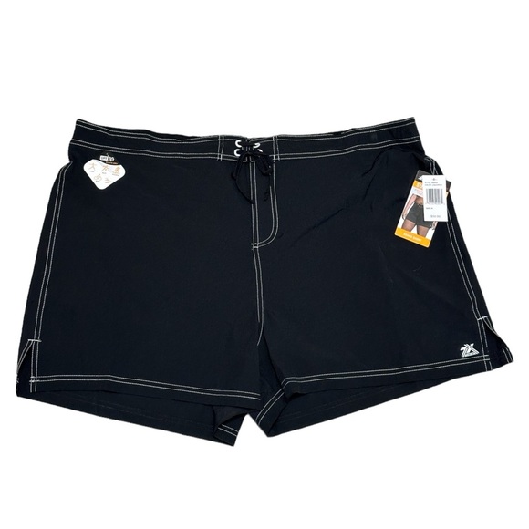 Zeroxposur 3X Swim Shorts Hybrid Trunks Boxers Black Swimwear Boardshort New - Picture 3 of 12